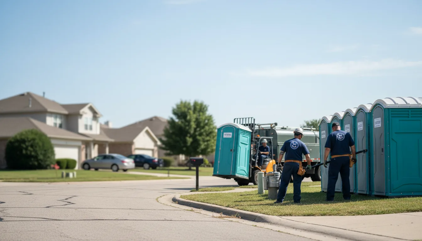 Porta Potty Rental in Bexley, OH near me